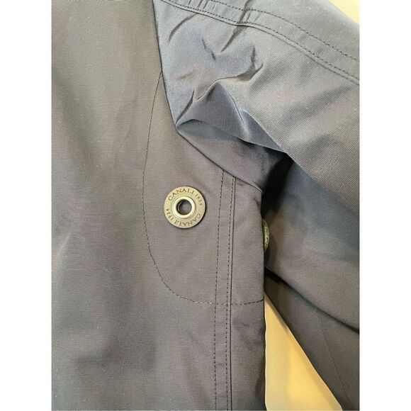 CANALI BLACK WATERPROOF TECHNICAL FABRIC FIELD JACKET - EXCLUSIVE SIZE  EU 50 - Picture 14 of 17